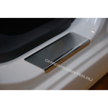 Накладки на пороги Nissan Terrano (2014-) бренд – Alu-Frost (Польша) главное фото